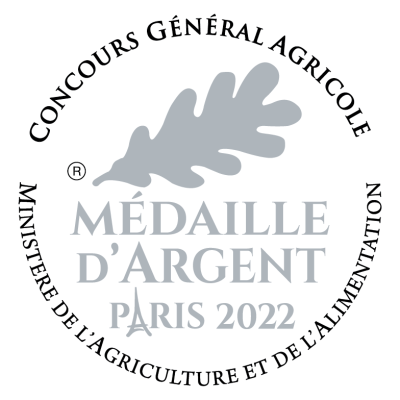 Médaille d'argent concours général agricole de paris 2022